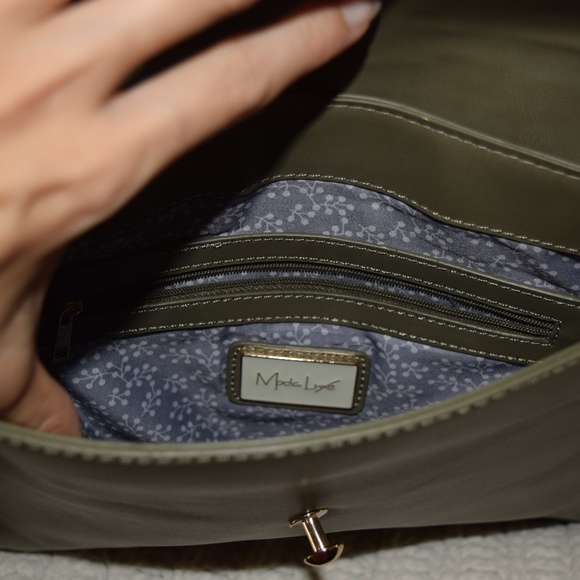 [Moda Luxe] Green Purse NWOT - Picture 4 of 4